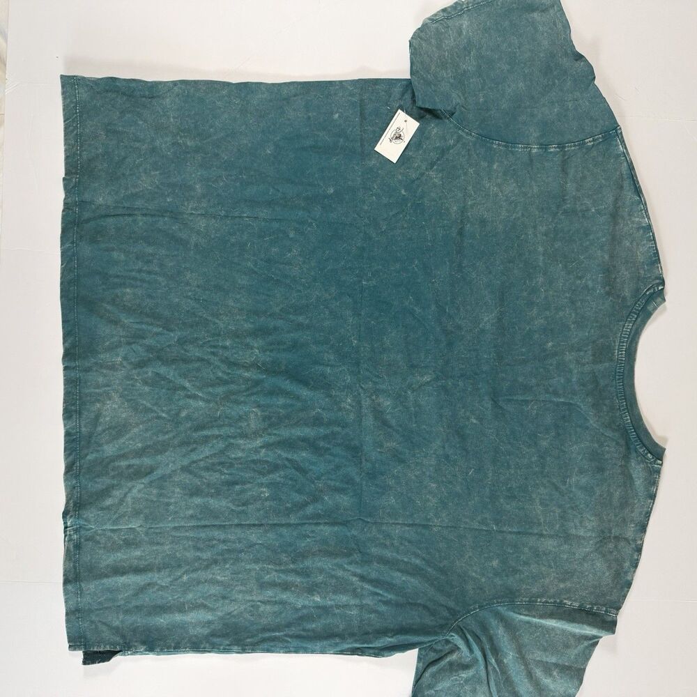 Disney World 4 Parks Icon Shirt 1X NWT Teal Acid Wash Most Magical Place Earth - Picture 6 of 6